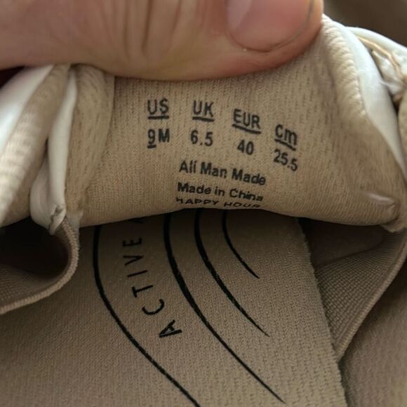 LifeStride Women's Happy Hour Machine Washable Lace Up Slip-in Sneakers. White. - Picture 9 of 14